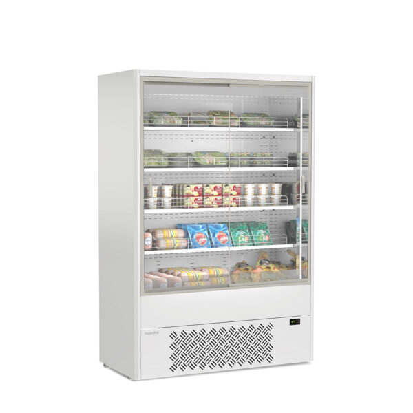 Mondial - Espositore murale ventilato con porte scorrevoli MURALES 14 SD