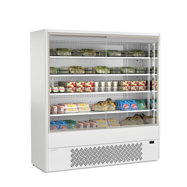 Mondial - Espositore murale ventilato con porte scorrevoli MURALES 19 SD