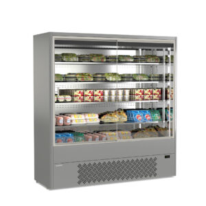 Mondial - Espositore murale ventilato con porte scorrevoli MURALES 19 SD X