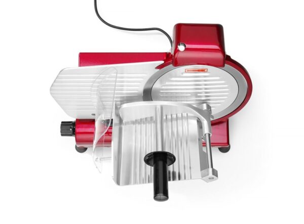 HENDI Aufschnittmaschine Profi Line 250 rote Sonderedition – Bild 4