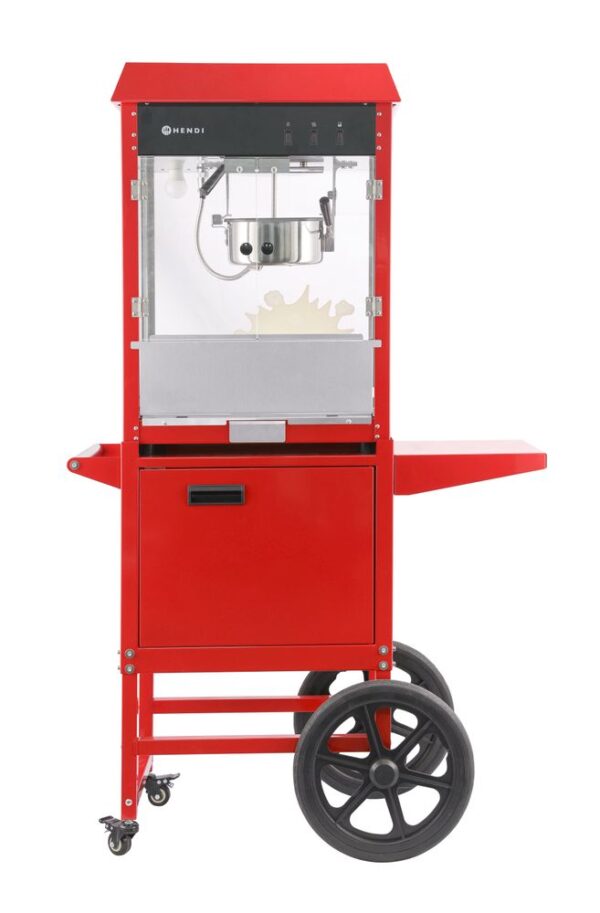 HENDI Popcorn-Maschine mit Fahrgestell