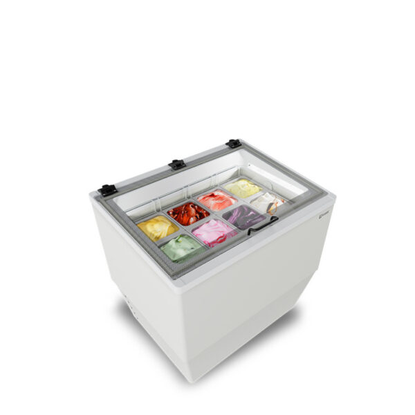 Framec - Espositore da banco per gelato mantecato e su stecco CREAMY