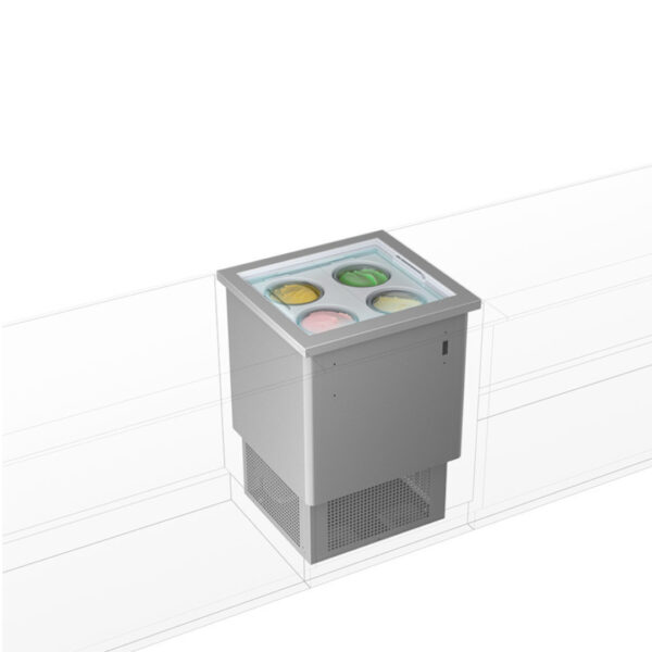 Framec - Banco da incasso per gelato e granite DOLCE VITA IN VISTA 4