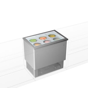 Framec - Banco da incasso per gelato e granite DOLCE VITA IN VISTA 6
